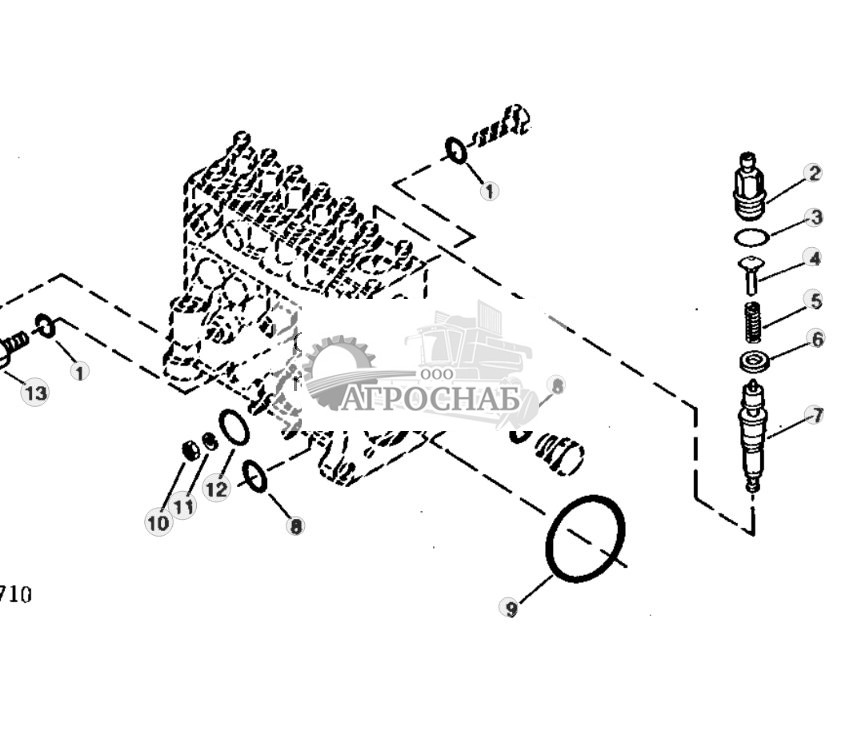Fuel Injection Pump Housing Connectors 